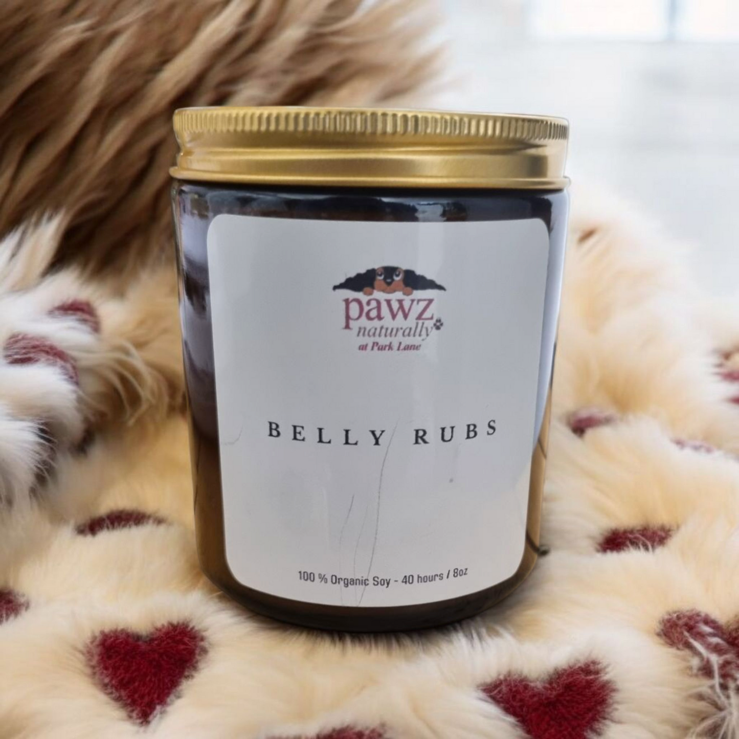 Belly Rubs Luxury Candle