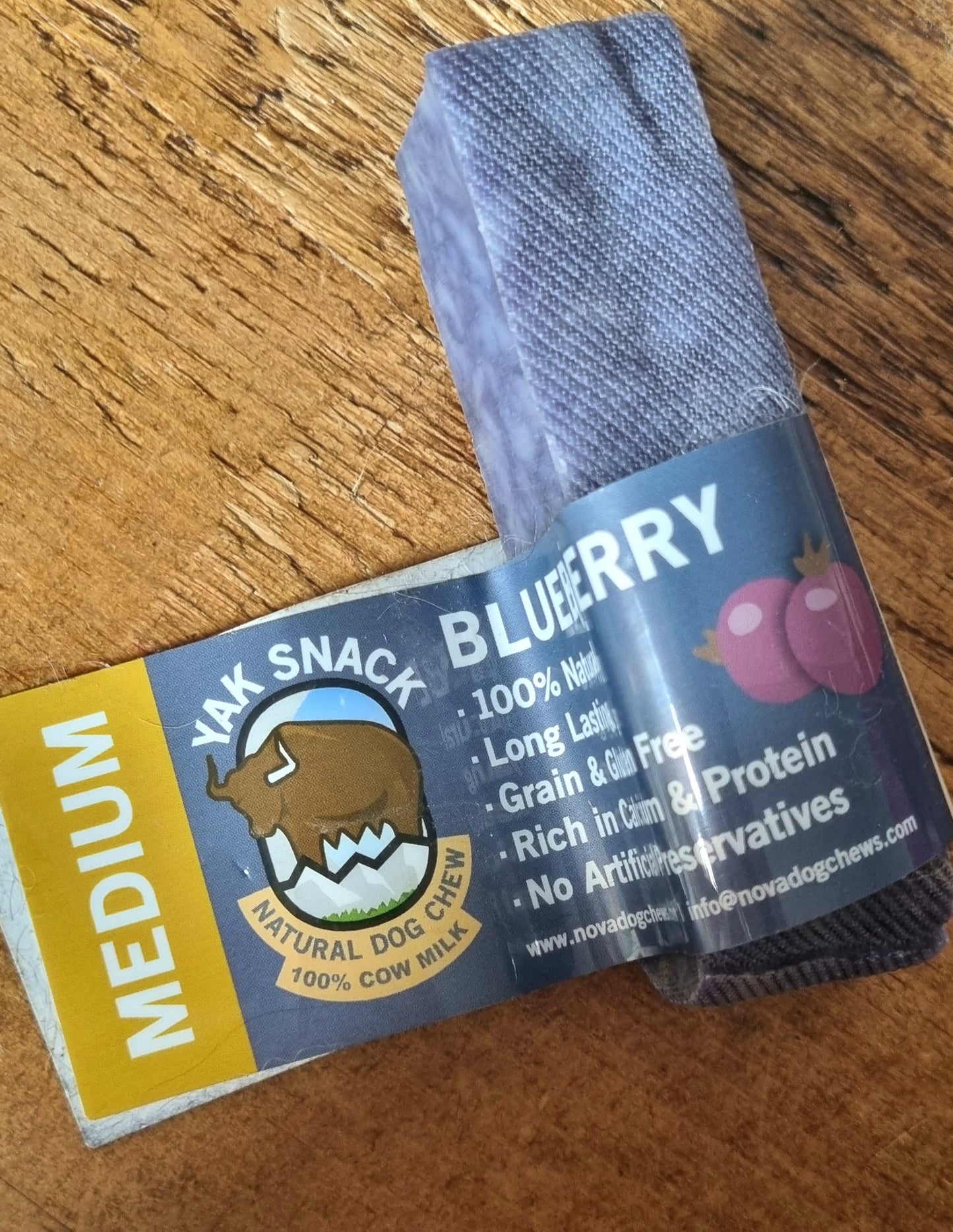 YAK SNACK - Blueberry Medium