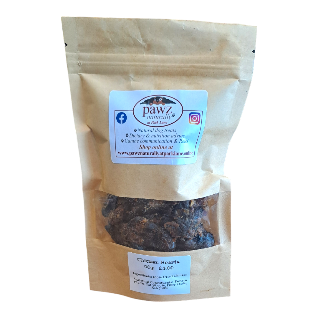 Dried Chicken Hearts 90g