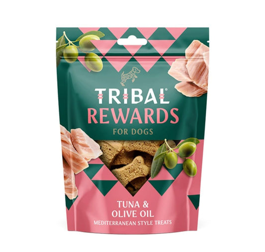 Tribal Rewards Tuna & Olive Oil Dog Biscuits 125g