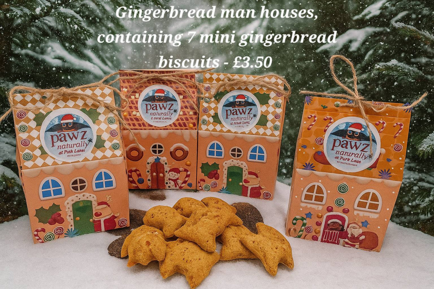 Gingerbread Man Houses