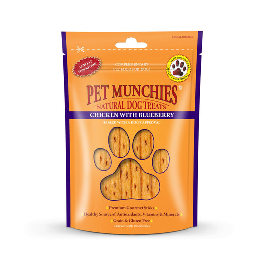 Pet Munchies Chicken & Blueberry